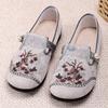 Shoes women's versatile summer new old Beijing cloth shoes women's one-pedal Hanfu shoes outside breathable antique mother shoes
