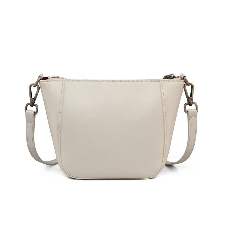 2025 New Women's Bag Genuine Leather Small Bag Light Luxury Niche Versatile High-End Feel Single Shoulder Phone Bag Crossbody Bag