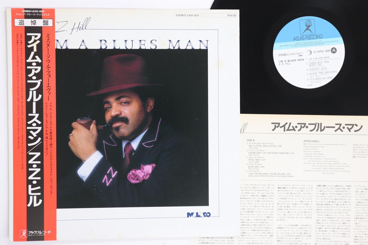 

LP Пластинка ZZ HILL - I m A Blues Man LA255011 MALACO 1984 Япония Оби Соул/Фанк Б/У
