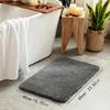 Long Fluff Ultra-absorbent Bath Mat, Anti-slip and Fall-proof, Super Soft Stepping Feel, Comfortable High-quality Bath Rug, Home Decor Floor Mat