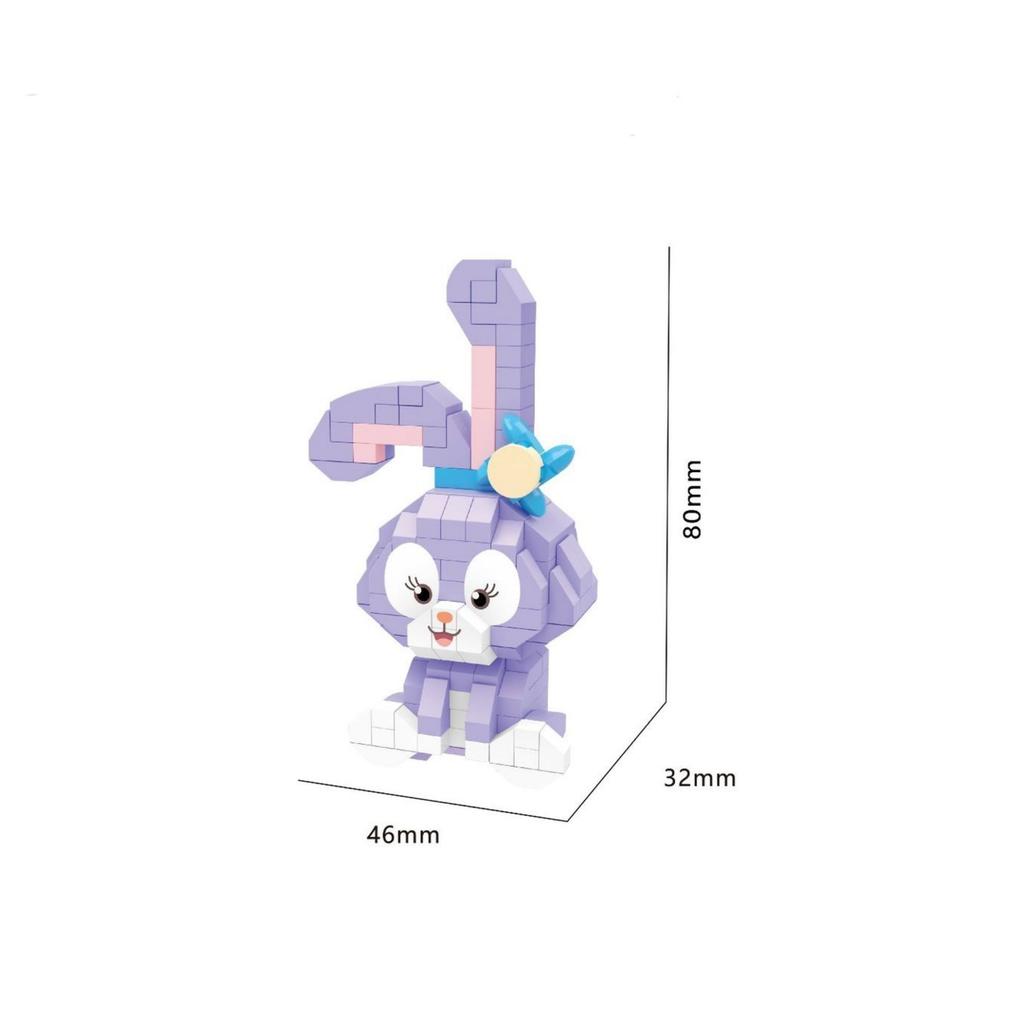 Cute Granular Building Blocks, Mickey Mouse, Minnie, And Duck Building Block Assembly Toys, Suitable For Boys And Girls'