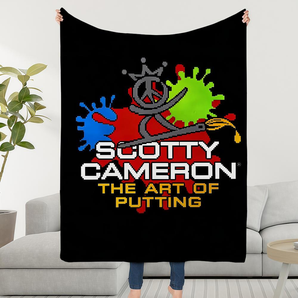 Fashion Cool Funny S-ScottyS C-Camerons Blanket Soft Warm Furry Throw Super Kids Toys Bed Sofa Car Cradle