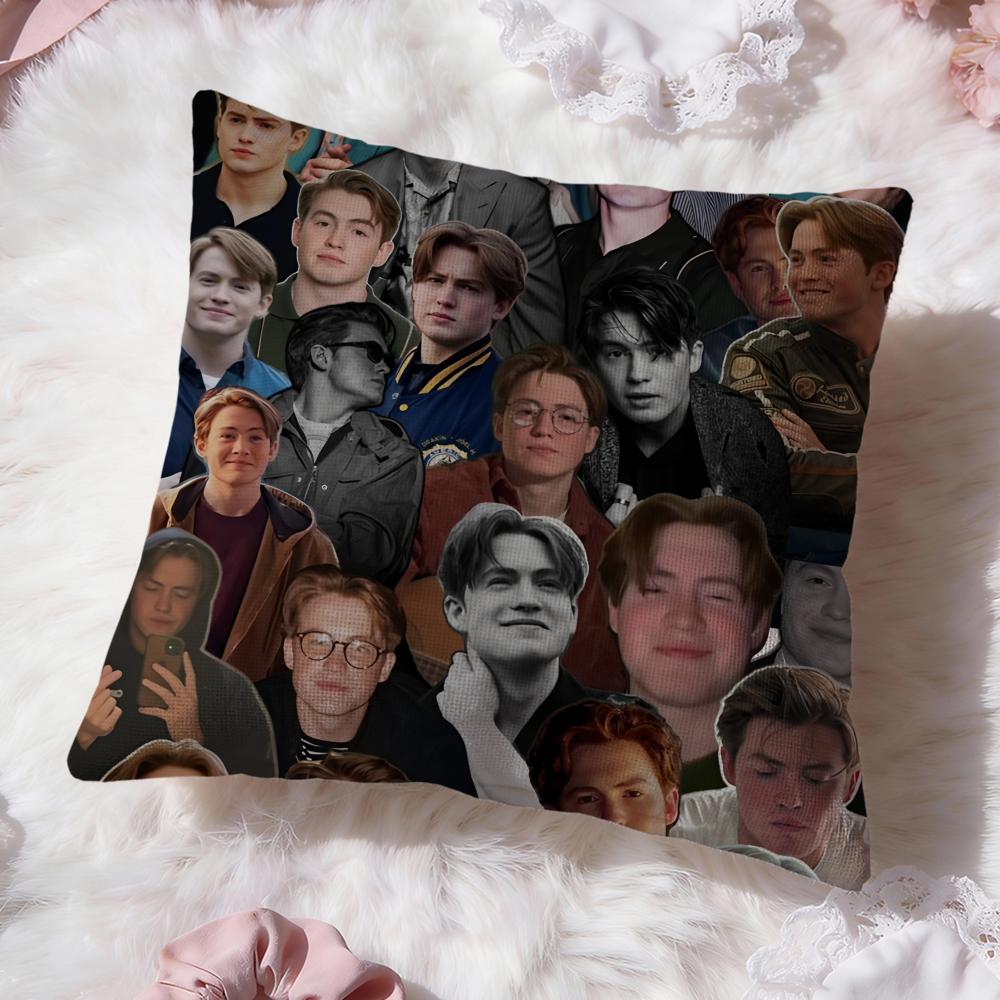 actor K-Kit C-Connor Cushion Cover Premium Comfort Reversible Pillow Cove -Two in One Design for Any Room & Car Interior