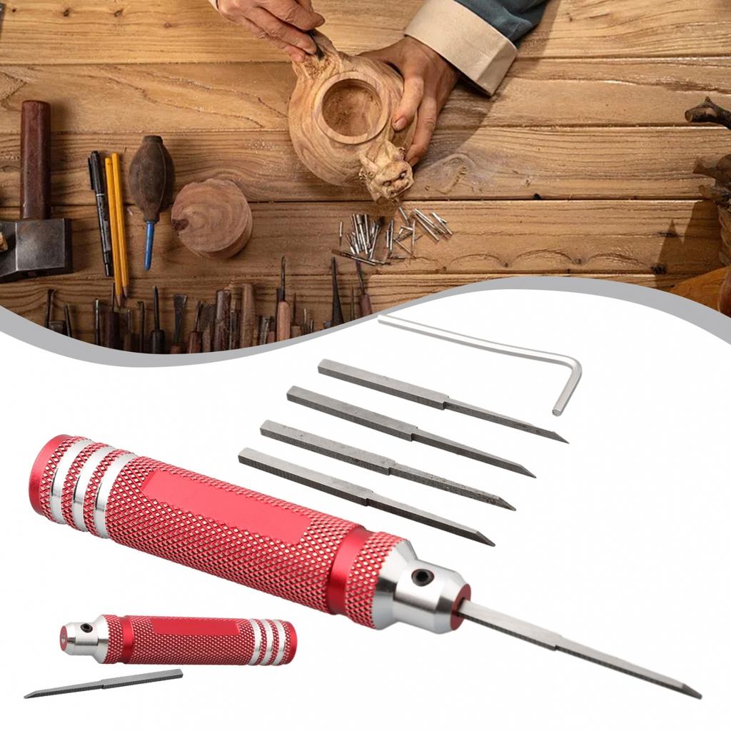 Model Scriber Anti-skid Handle Chisel Hex Key Wrench