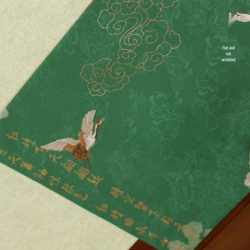 Taiwan Longjin Double-Sided Tea Tray and Zen Table Runner - Waterproof One-Person Cloth for Tea Ceremony