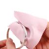 10pcs Chiffon de Polissage Polissage Couleur Argent Nettoyage Polissage Chiffon Doux Nettoyer Essuyer Chiffon d'Essuyage Pour Outils Bijoux Argent Or
