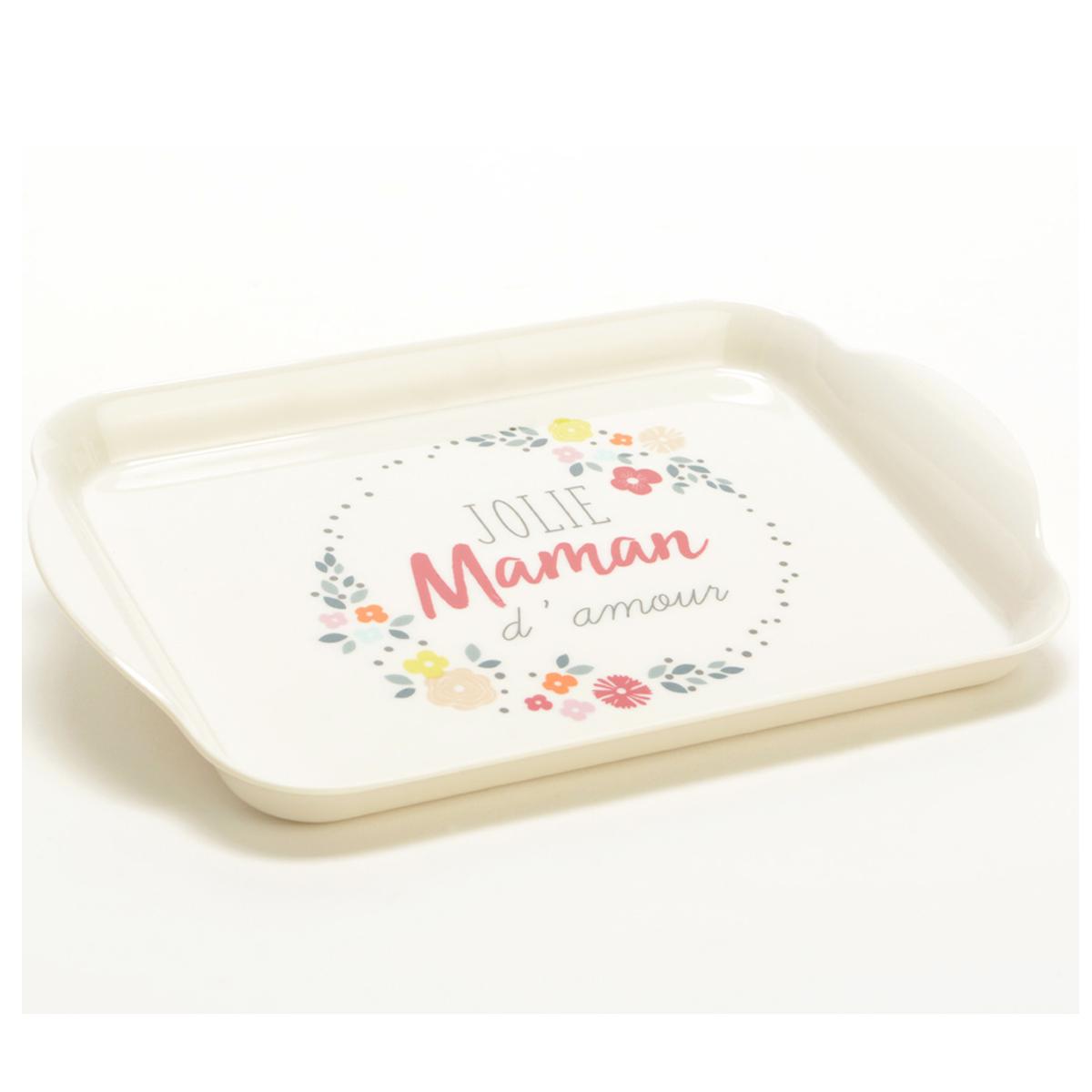 

Les Trésors De Lily [Q9623] - Маленький поднос Мама (милая любящая мама) - 22x15. 5см