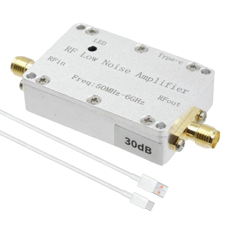 50MHZ-6GHz HF-Verstärker 20DB 30DB HF-Treiberübertragung Rauscharme Verstärker Radioempfänger für VHF UHF Breitband