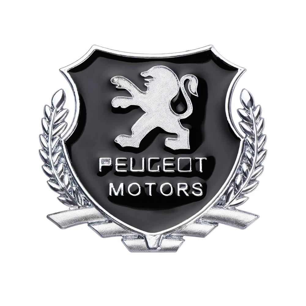 

Car Sticker 2025 Hot 3D Metal Car Badge Body Trunk Decor Sticker Car Accessories For Peugeot 5008 2008 207 3008 206 208 308 307