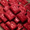 6pcs 3D Lucky Money Bag Hot Stamping HongBao Spring Festival Essentials Red Packet  Wedding