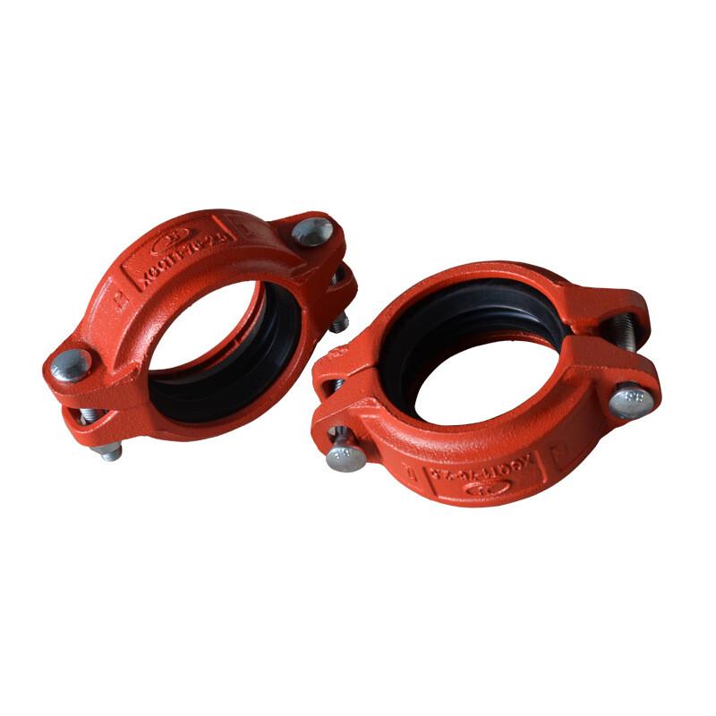 Grooved Rigid Firefighting Pipe Clamp DN100