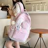 Lightweight and Large Capacity Junior High School Students Backpack New Style School Bag