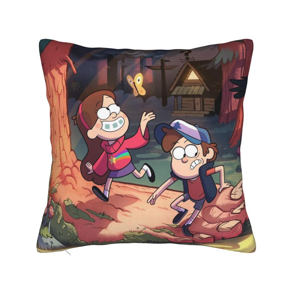 Decorative Pillowcases GGravity Falls Merch Chair  Throw Pillow Case Cover Zipper Multiple Sizes