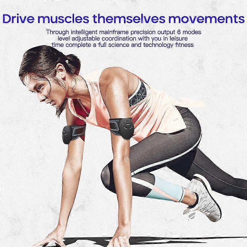 Wireless EMS Muscle Stimulator Toner ABS Abdominal Trainer Body Fitness Massager