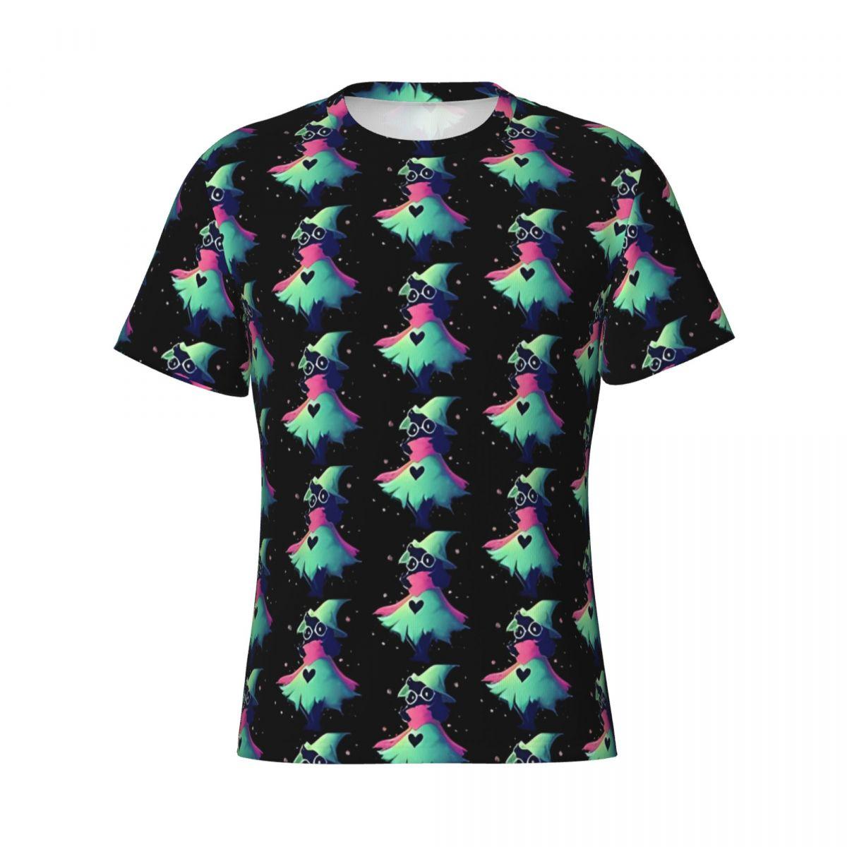 

DELTARUNE RALSEI Men Women T Shirt Video Games Creative Tee Shirt Short Sleeve Round Collar T-Shirt Polyester New Arrival Top... S разноцветный