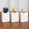 30ml/50ml Square Glass Perfume Bottle with Screw Cap and UV Spray