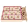 Wooden Chess Game with Consecutive Numbers for Children Logical Training Educational Gaming