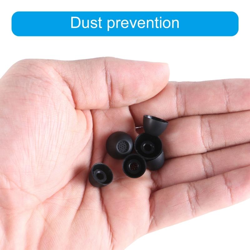 1Set Silicone Eartips Set  for Buds FE Wireless Earbuds Enhances Sound Easy Installs 4 Size