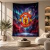 Dekoratif Duvar Halısı, Manchester United Baskılı Duvar Sanatı, Yatak Odası Arka Planı İçin Hafif Duvar Askısı