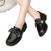 Loafers 2025 New Spring High-end Soft-soled Small Leather Shoes Small Fragrant Flat Shoes Single Shoes