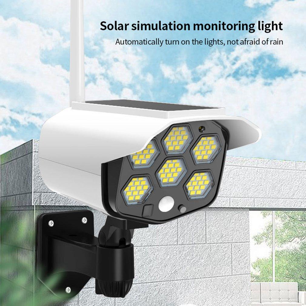 Light Socket Security Camera Solar Powered Fake Security Camera