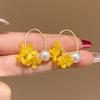 Retro Hong Kong Style Red Polka Dot Earrings: Playful & Elegant Dopamine Boost