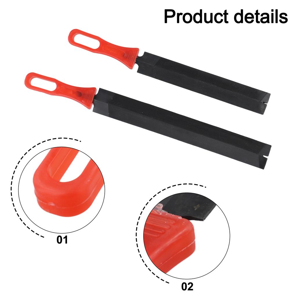 Grinding Rasp Files 2x For Sharpening Hand Saw Replacement Saw Spare Parts Straightening 150mm 200mm Accessories