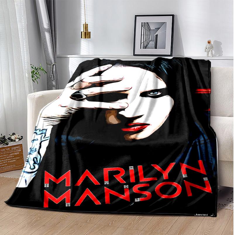Martinimanson Flannel Blanket Soft Warm All-Season Throw, Design for Camping, Car Travel, Hiking Sofa, Bed, Office Perfect Gift for Parties