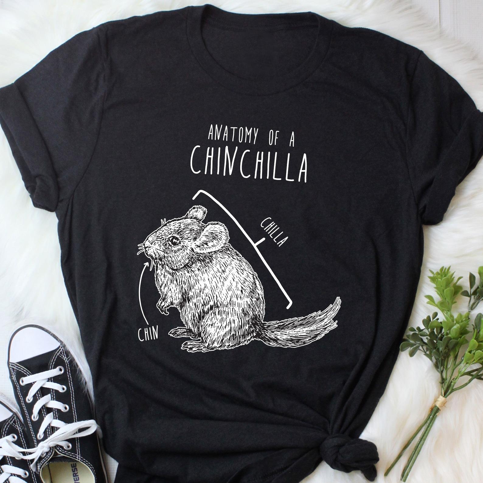 Chinchilla Shirt, , , Funny Chinchilla Lover Gift, Cute Pocket Pet T-shirt, Chinny Lover Tshirt, Chin Tee, Chinnie Mom, Dad 160