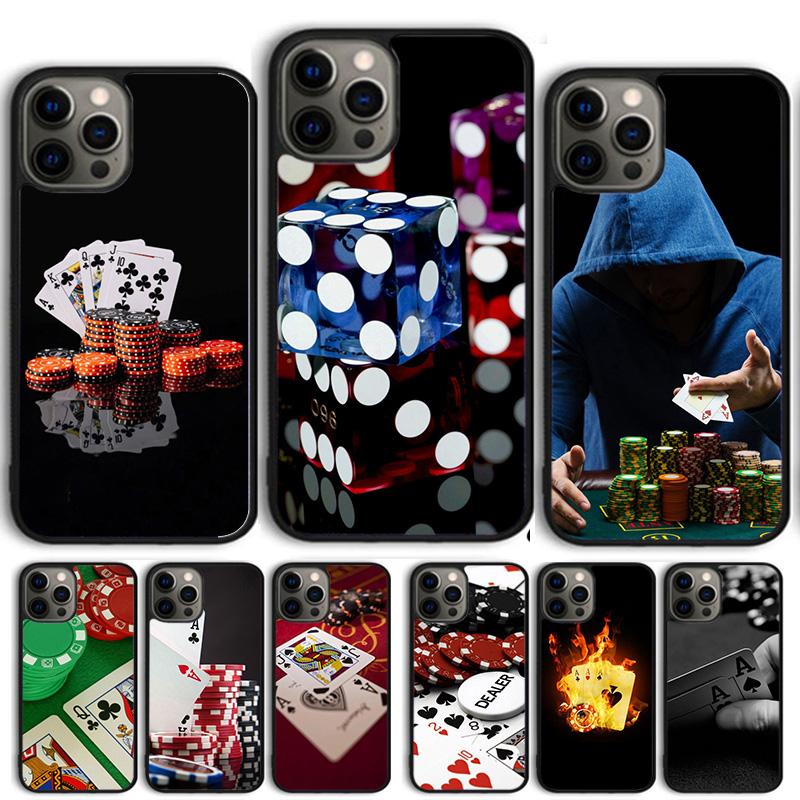 Poker Casino Art Pattern Coque Shell For iPhone 17 Air 15 16e 14 13 12 Pro Max 11 Pro Max Plus Phone Case Cover