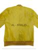 Echtes Leder Handgefertigt Lammfell Weich Herrenjacke Gelb Stilvoll Echtes Lammfell