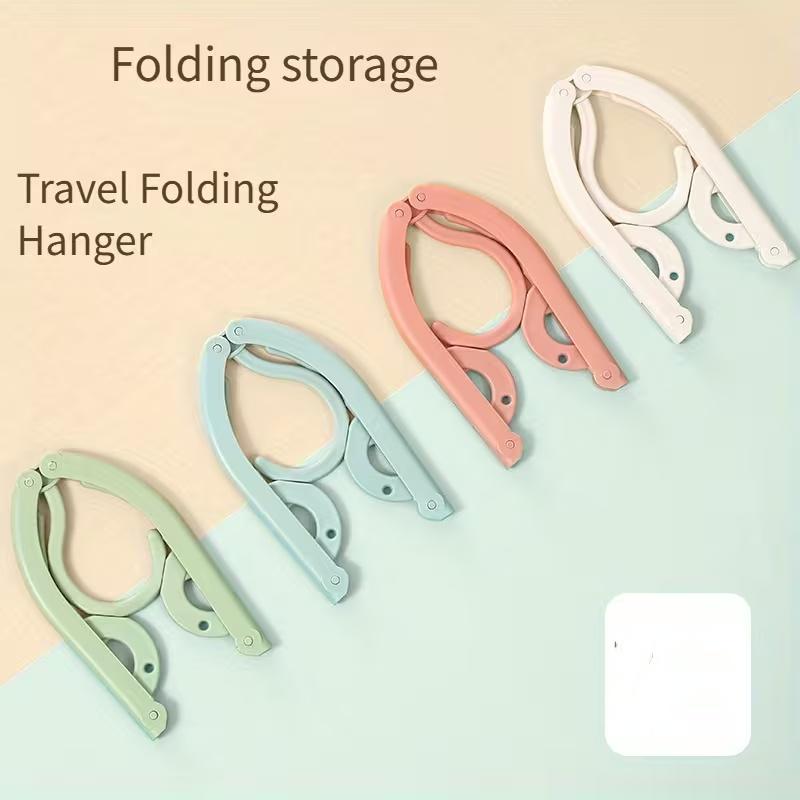 10Pcs/20Pcs Portable Folding Clothes Hangers for Travel and Business Trips, Multifunctional Clothes Hangers for Home Use