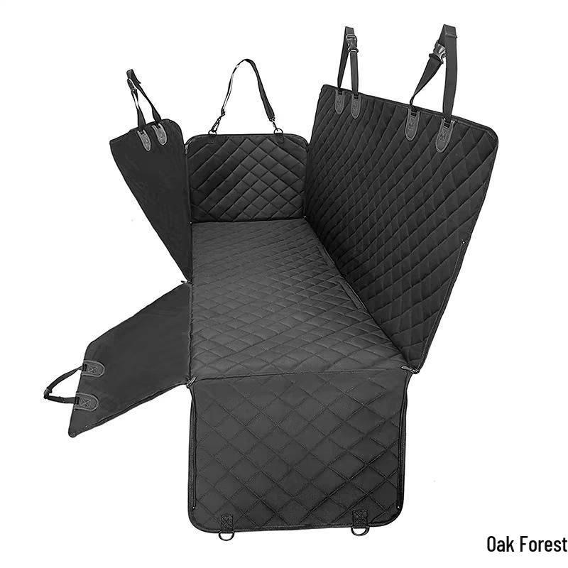 Pet Car Seat Cover & Dog Bed: Anti-Stain Back or Front Seat Protector for Medium & Large Dogs
