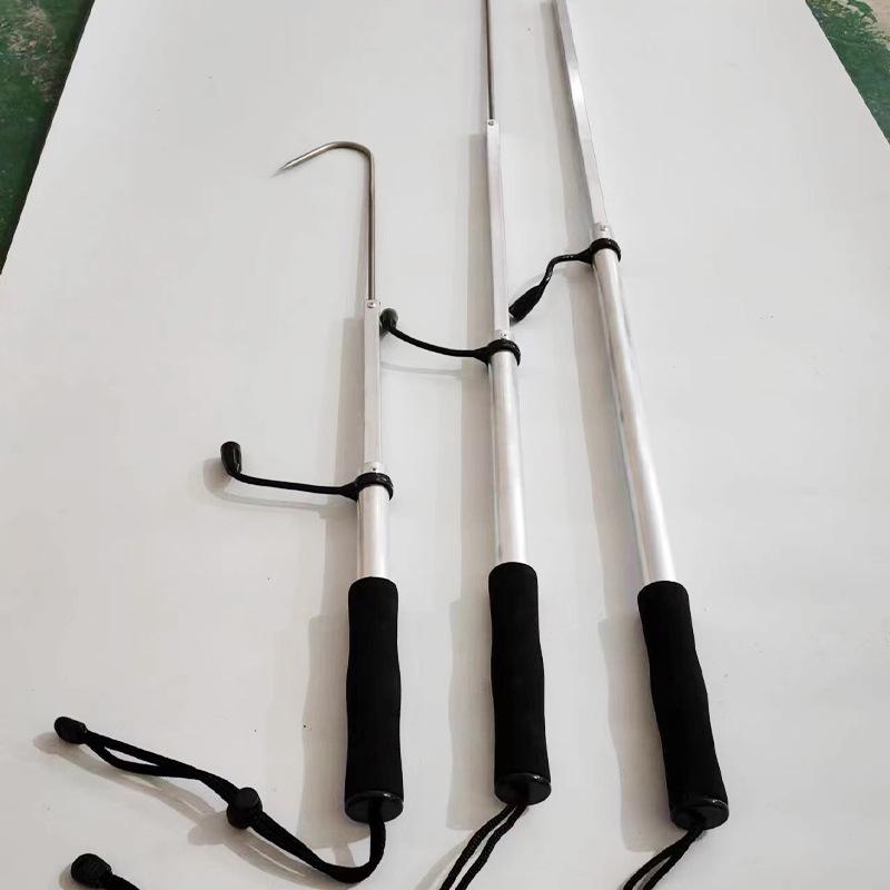 Aluminum Alloy Telescopic Fishing Hook Puller for Boats