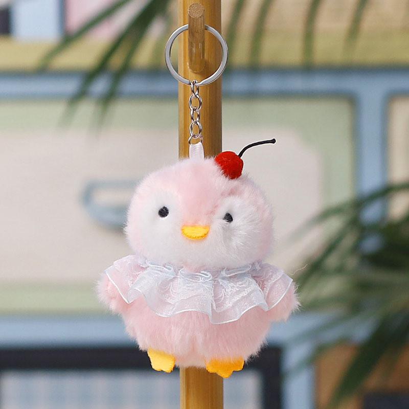 Cute Penguin Plush Keychain With Short Plush Material For Kids And Adults