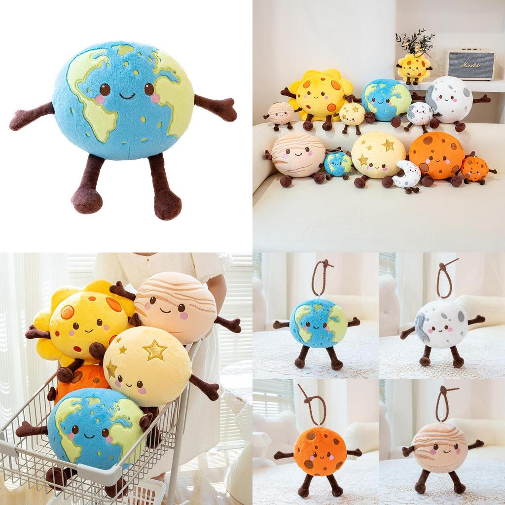 Creative Planet Plush Hanging Toy With Soft Pp Cotton For Space Fans And Kids