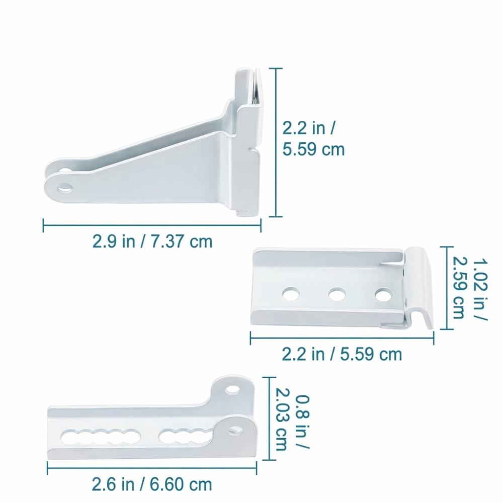 Sturdy Material Door Closer Mounting Bracket Stable Support Reliable Performance Repair Kit Durable Material