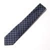Gucci 499695 4B002 4068 Silk Tie with GG Blue Italian-made Logo, [Used]