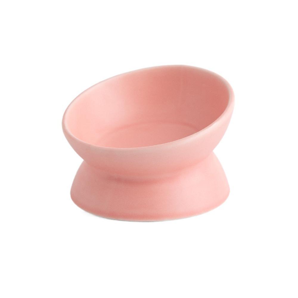 Protect The Cervical Cat Bowl Minimalist Ceramic Pet Bowl Dog Cat Food Bowl  Pet Supplies