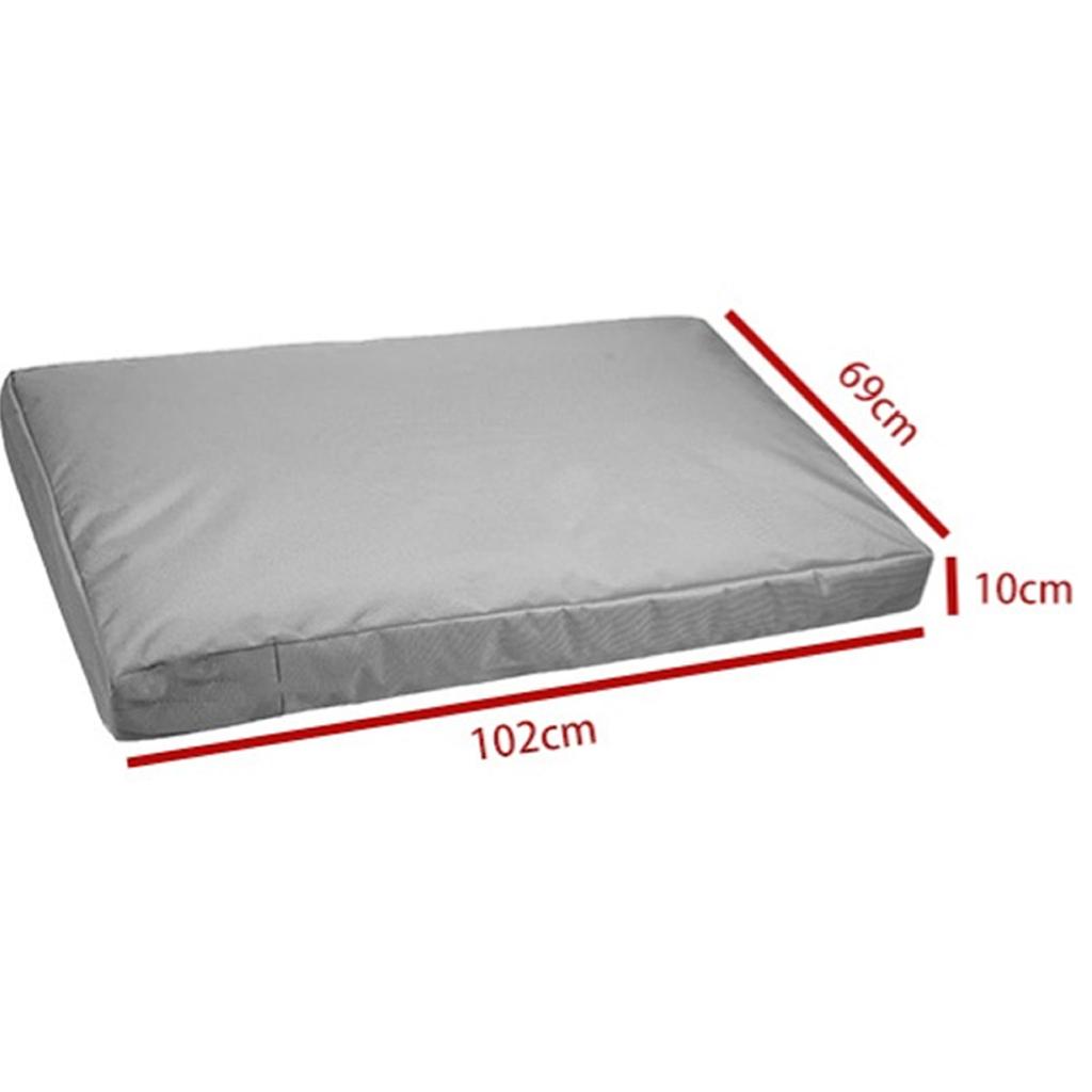 Dog Bed Cover Waterproof Tough Oxford Fabric DIY Pet Bed Cover Non-Stick Hair Easy To Clean Rectangular Fillable Dog Bed Covers