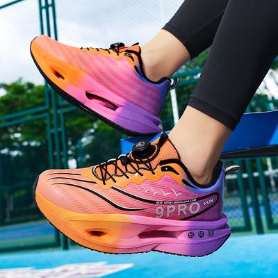 Winter Velvet Thickened Cold-proof and Warm Large Cotton Shoes Parent-child Rotating Buckle Cushioning Rebound Sports Running Shoes