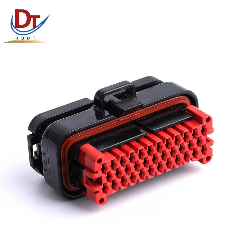 Automotive 35-Pin Waterproof & Dustproof Electric Vehicle Wiring Harness Connector Sleeve