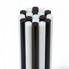 White and Black POM Polyoxymethylene Rod - Plastic Material