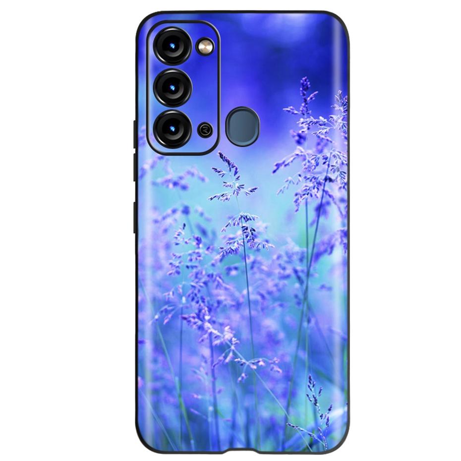 For ITEL Vision 3 Case Fashion Cat Sunflower Phone Cases For Itel S17 S 17 S661W Soft TPU Black Silicone Cover Vision3 Bumper