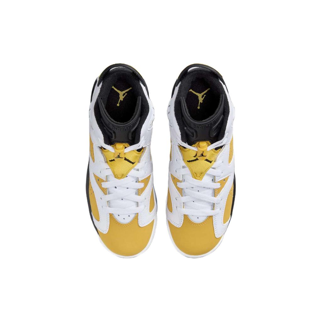 New Air Jordan 6 Retro Yellow Ochre GS 384665-170