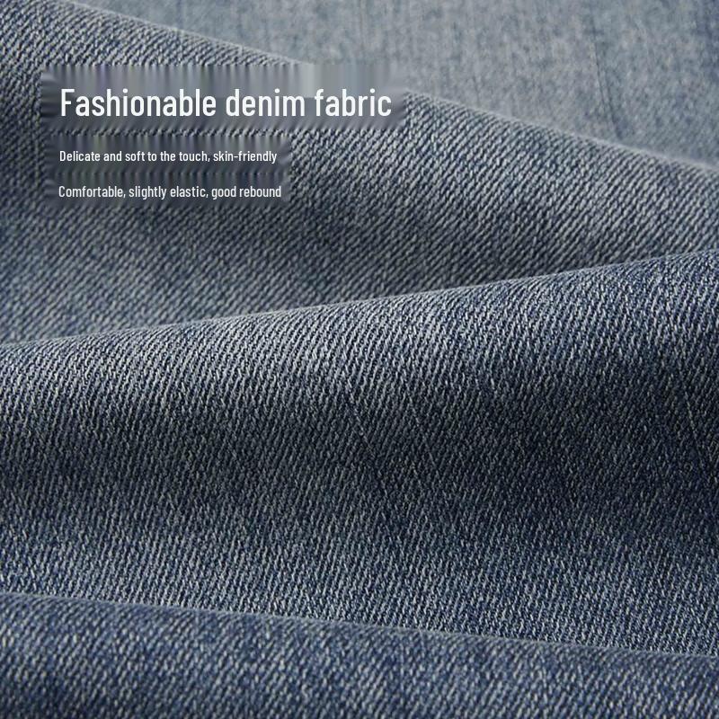 HLA Men's Straight-Leg Micro-Stretch Jeans