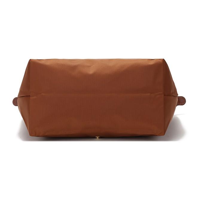 Longchamp Le Pliage 28 Classic Long Handle Canvas And Leather Trimmed Tote Bag Women Tote Bags Brandy 2605089504