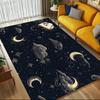 Moon Cloud Crystal Velvet Chair Mat Area Rug - Non-Slip, Floor Mat, Office Desk Chair Rugs, Bedroom Decor.Christmas Gift-1106023