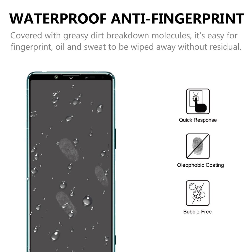 Ultra Clear Tempered Glass Full Glue Full Coverage Screen Protector for Sony Xperia 5 III 5G