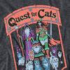 Steven Rhodes Unisex Adult Quest For Cats Heather T-Shirt